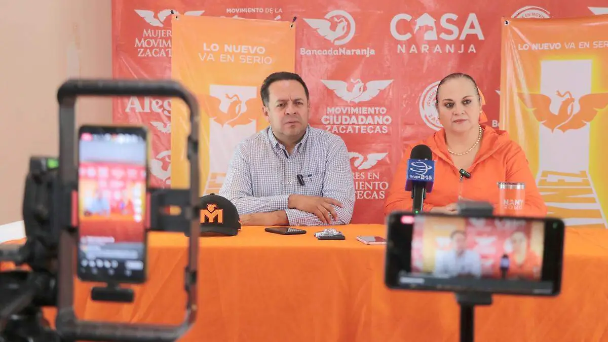 Dirigencia de Movimiento Ciudadano en Zacatecas